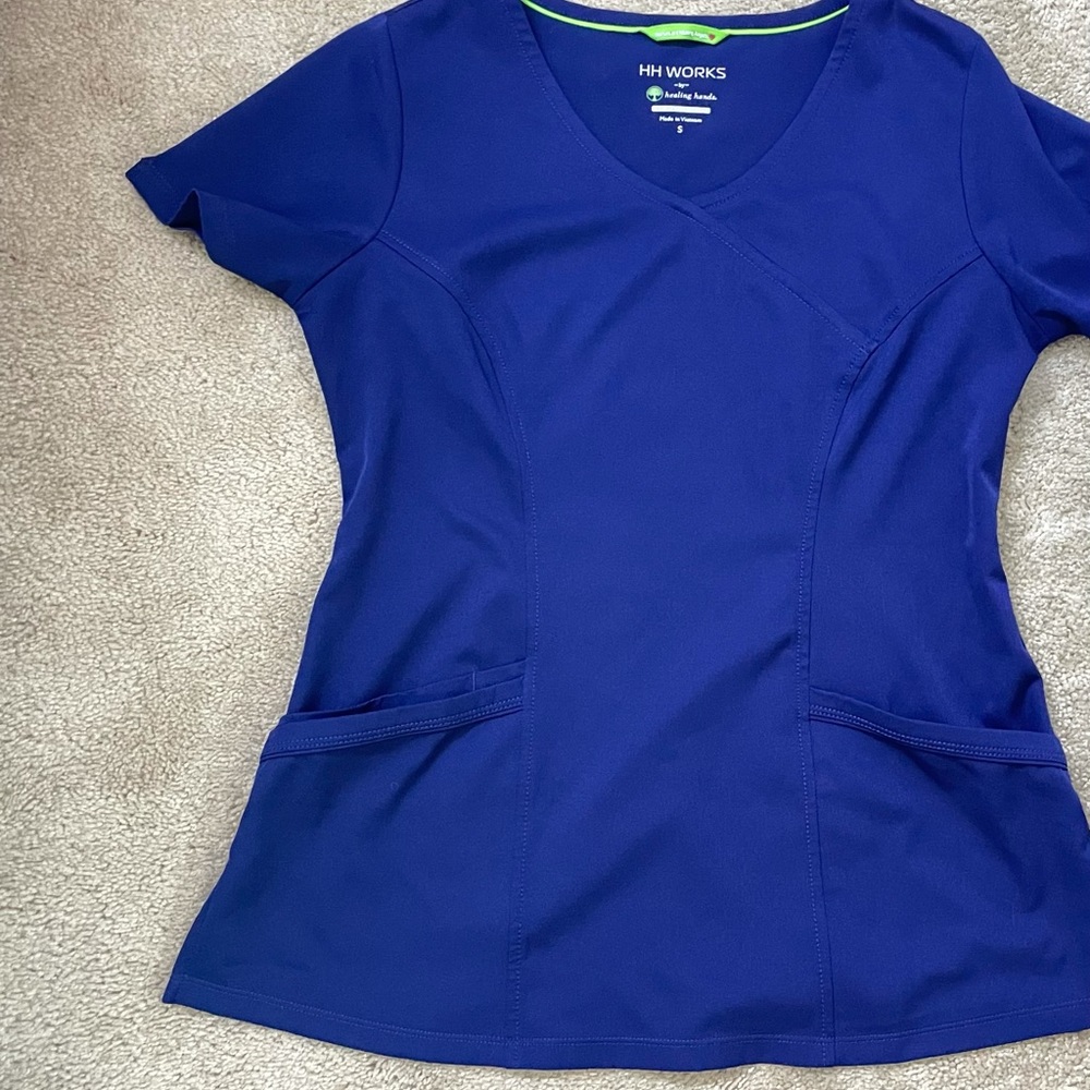 Scrub shirt navy